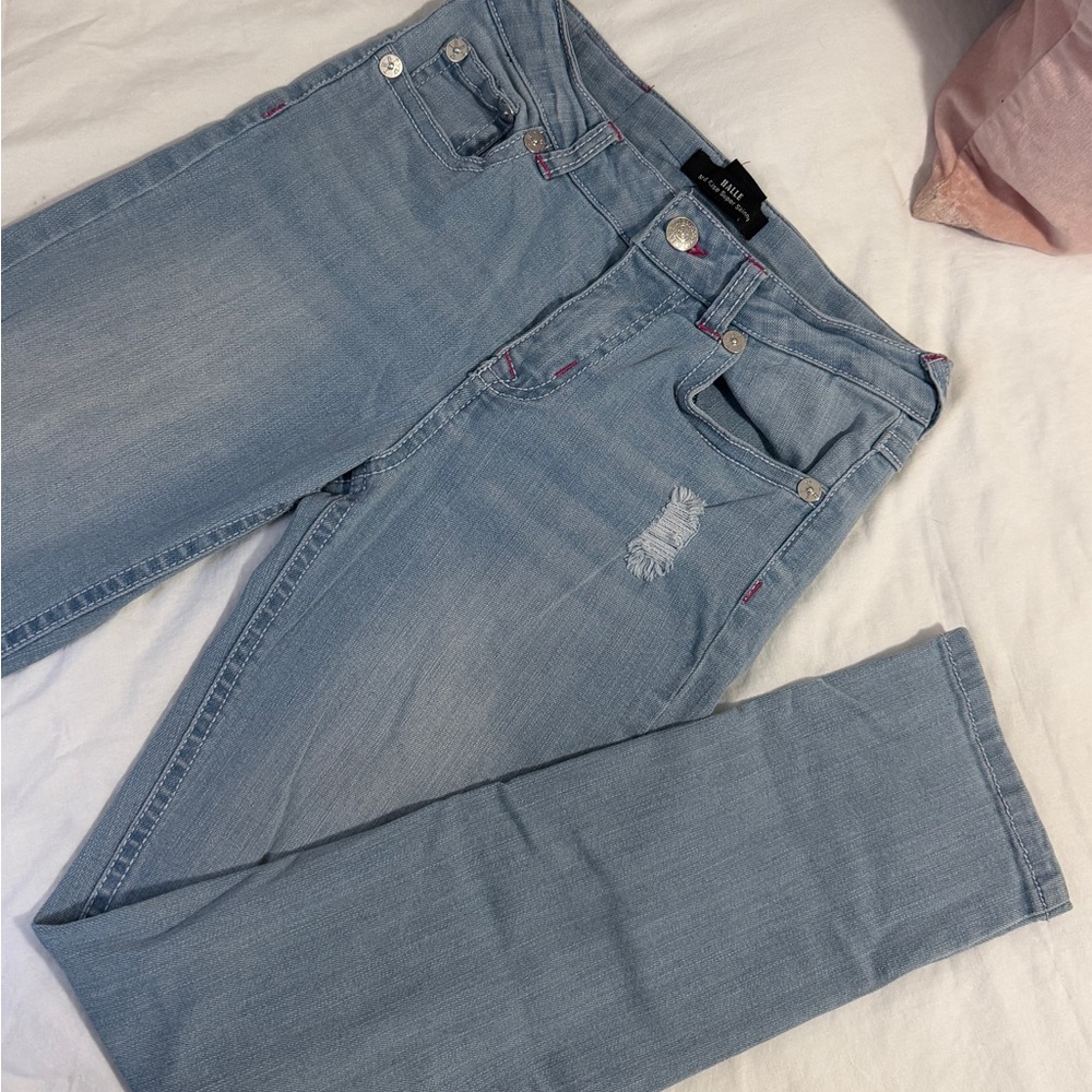 True Religion Light Blue Skinny Jeans